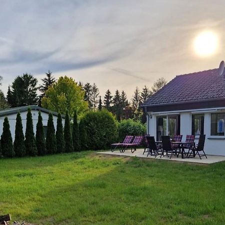 Ferienhaus Am See 19 ツェーデニック エクステリア 写真